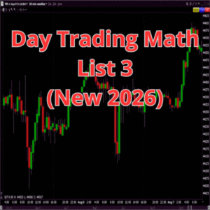 Day Trading Math List 3 Course (New 2026)